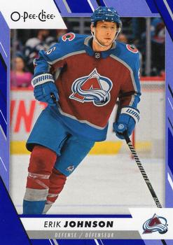 2023-24 O-Pee-Chee - Blue Border #364 Erik Johnson Front