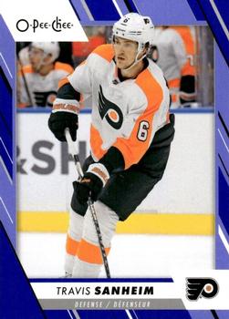 2023-24 O-Pee-Chee - Blue Border #380 Travis Sanheim Front