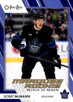 2023-24 O-Pee-Chee - Blue Border #561 Bobby McMann Front