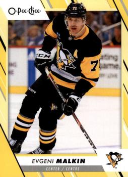 2023-24 O-Pee-Chee - Yellow Border #110 Evgeni Malkin Front