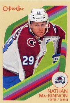 2023-24 O-Pee-Chee - Retro #9 Nathan MacKinnon Front