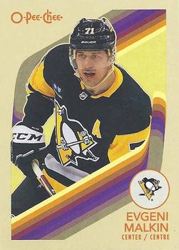 2023-24 O-Pee-Chee - Retro #110 Evgeni Malkin Front