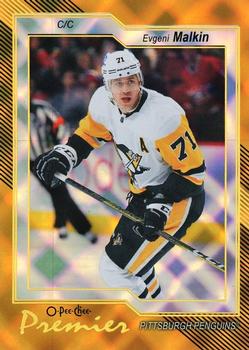 2023-24 O-Pee-Chee - O-Pee-Chee Premier Diamond Rainbow #P-42 Evgeni Malkin Front