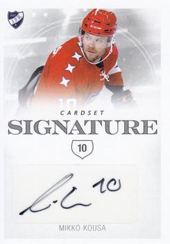 2019-20 Cardset Finland Series 2 - Signature #NNO Mikko Kousa Front