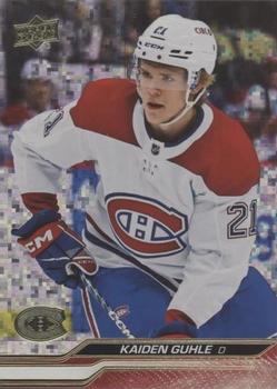 2023-24 Upper Deck - Speckled Rainbow Foil #97 Kaiden Guhle Front