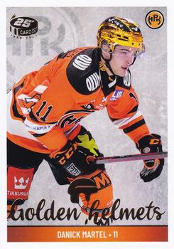 2023-24 Cardset Finland - Golden Helmets #GH 2 Danick Martel Front