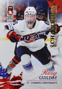 2023 BY Cards IIHF Women's World Championship  (unlicensed) #8 Rory Guilday Front