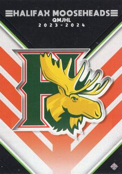 2023-24 Extreme Halifax Mooseheads (QMJHL) #NNO Header / Checklist Front