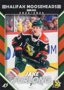 2023-24 Extreme Halifax Mooseheads (QMJHL) #NNO Jake Furlong Front