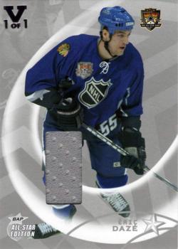 2015-16 In The Game Final Vault - 2002-03 Be A Player All-Star Edition - Jerseys (Silver Vault Stamp) #AS-17 Eric Daze Front