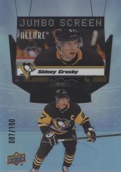2022-23 Upper Deck Allure - Achievements: Jumbo Screen #JS-17 Sidney Crosby Front