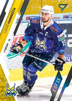 2023-24 SportZoo Tipos Extraliga Seria 2 - Puck Marks #234 Lukas Hamracek Front