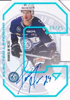 2023-24 SportZoo Tipos Extraliga Seria 2 - Elected Leaders Blue Autograph #ELS-BM Branislav Mezei Front