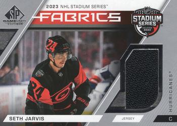 2023-24 SP Game Used - 2023 Stadium Series Fabrics #STS-7 Seth Jarvis Front