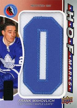 2023-24 SP Game Used - HOF Marks #HOFM-FM Frank Mahovlich Front