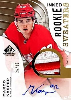 2023-24 SP Game Used - Inked Rookie Sweaters Patch #RS-KA Marco Kasper Front