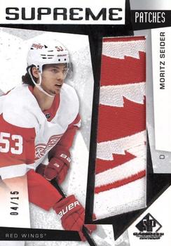 2023-24 SP Game Used - Supreme Patches #SP-MS Moritz Seider Front
