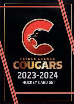 2023-24 Prince George Cougars (WHL) #NNO Header Card Front