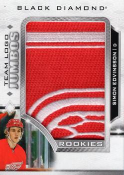 2023-24 Upper Deck Black Diamond - Rookie Team Logo Jumbo Patches #RTL-SE Simon Edvinsson Front