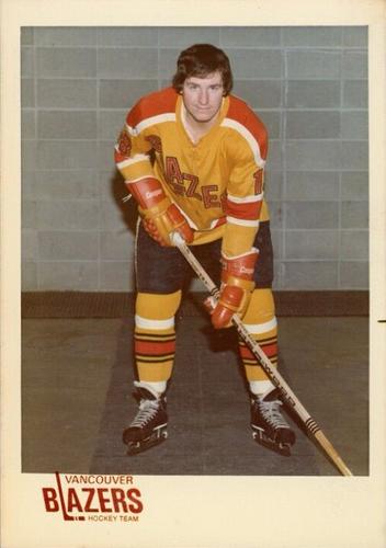 1974-75 Vancouver Blazers (WHA) #NNO Hugh Harris Front