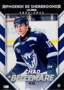 2023-24 Extreme Sherbrooke Phoenix (QMJHL) Series 2 #NNO Chad Bellemare Front