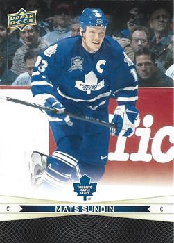 2023-24 Upper Deck Tim Hortons Greatest Duos #16 Mats Sundin / Doug Gilmour Front