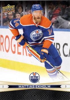 2023-24 Upper Deck Tim Hortons Greatest Duos #21 Mattias Ekholm / Darnell Nurse Front