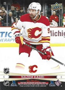 2023-24 Upper Deck Tim Hortons Greatest Duos #23 Jonathan Huberdeau / Nazem Kadri Back