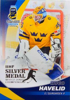 2024 BY Cards IIHF World Junior Championship #26 Hugo Havelid Front