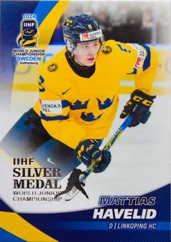 2024 BY Cards IIHF World Junior Championship #31 Mattias Havelid Front