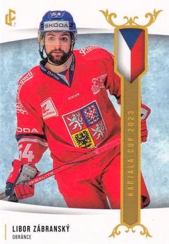 2024 Legendary Cards Expectations Road to Prague - Karjala Cup 2023 #EHK-26 Libor Zabransky Front