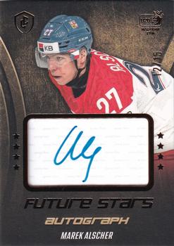 2024 Legendary Cards Expectations Road to Prague - Future Stars Autograph Gold #FSA-17 Marek Alscher Front