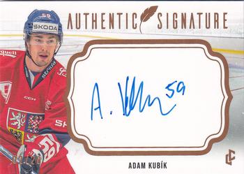 2024 Legendary Cards Expectations Road to Prague - Authentic Signature Gold #AS-19 Adam Kubik Front