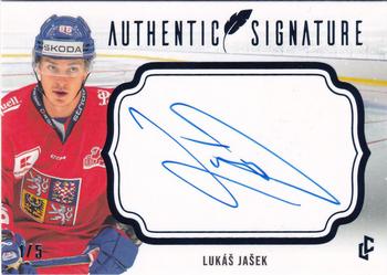 2024 Legendary Cards Expectations Road to Prague - Authentic Signature Blue #AS-09 Lukas Jasek Front