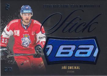 2024 Legendary Cards Expectations Road to Prague - Stick Authentic Game Used Memorabilia Blue #GUM-13 Jiri Smejkal Front