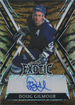 2024 Leaf Metal Hockey Legends - Exotic Autographs Tiger #E-DG1 Doug Gilmour Front