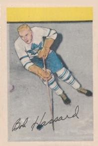 1952-53 Parkhurst #105 Bob Hassard Front