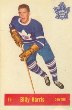 1957-58 Parkhurst #T15 Billy Harris Front