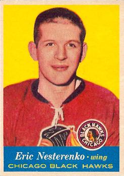 1957-58 Topps #24 Eric Nesterenko Front