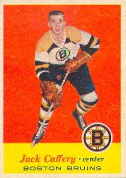 1957-58 Topps #8 Jack Caffery Front