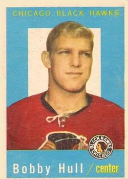 1959-60 Topps #47 Bobby Hull Front