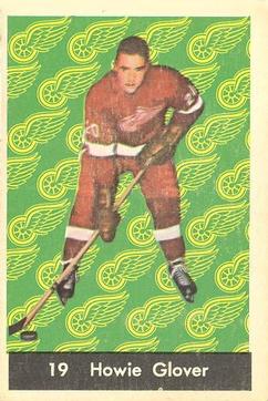 1961-62 Parkhurst #19 Howie Glover Front