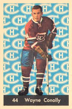 1961-62 Parkhurst #44 Wayne Connelly Front