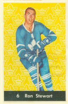 1961-62 Parkhurst #6 Ron Stewart Front