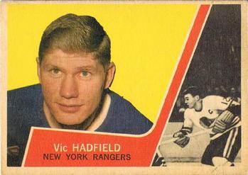 1963-64 Topps #54 Vic Hadfield Front