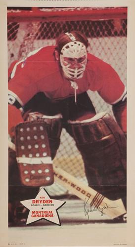 1971-72 O-Pee-Chee Posters #22 Ken Dryden  Front