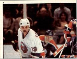 1981-82 O-Pee-Chee Stickers #7 Oilers vs. Islanders  Front