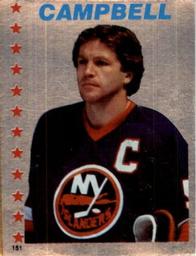 1981-82 O-Pee-Chee Stickers #151 Denis Potvin Front