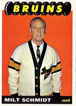 1965-66 Topps #96 Milt Schmidt Front