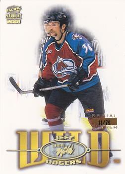 2000-01 Pacific Paramount - Holo-Gold #123 Jeff Odgers Front